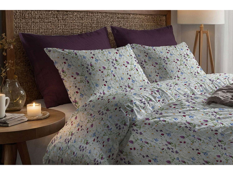 Krepové povlečení Jetelíček