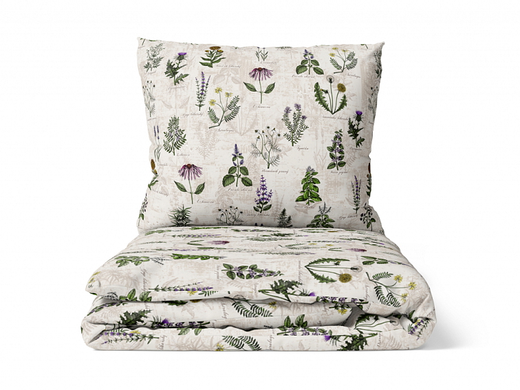 Bavlněné povlečení Léčivá zahrada