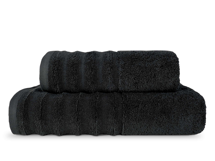 Ručníky a osušky CASA COLORATA - černá
