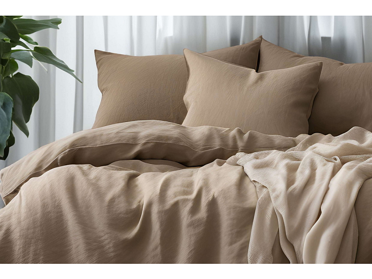 Mušelínové povlečení Light brown - 2. jakost - testované
