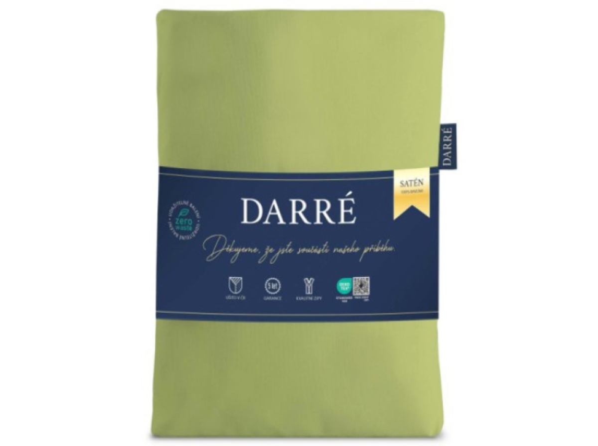 Saténové povlečení Endless Green