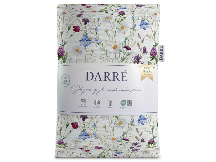 Krepové povlečení Jetelíček