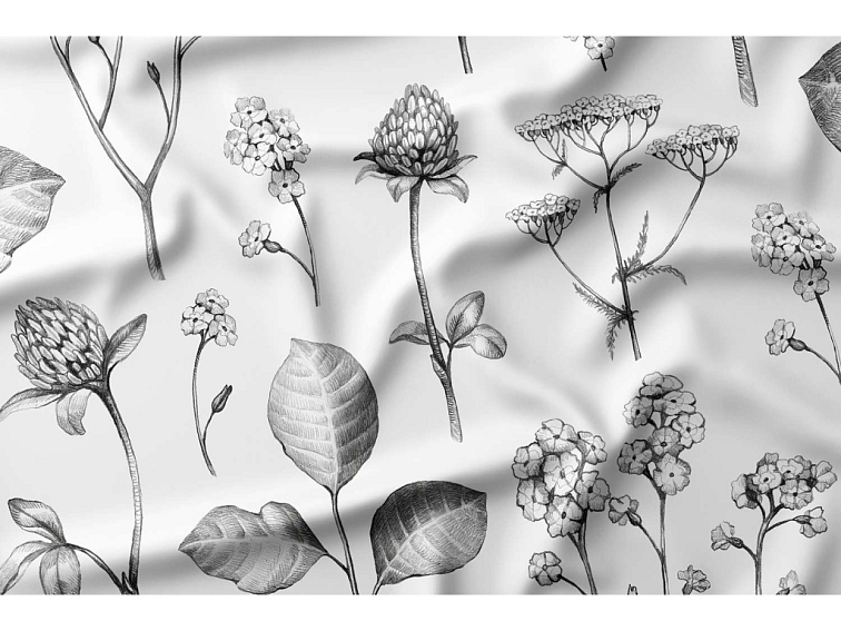 Bavlněné povlečení Herbář