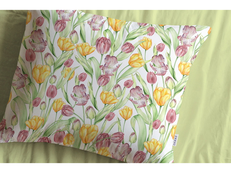 Bavlněné povlečení Tulipánové pole