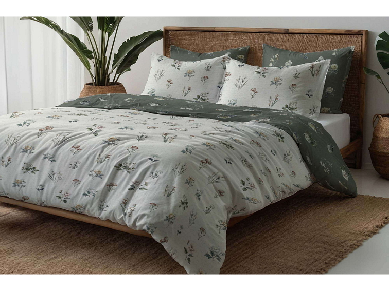 Bavlnené prestieradlo Něžná zahrada - duo