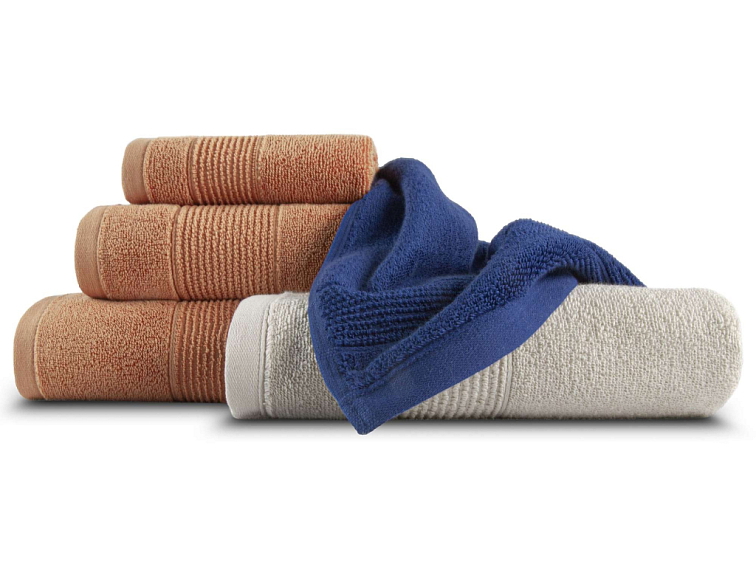 Ručníky a osušky BELLA CASA - tmavě modrá