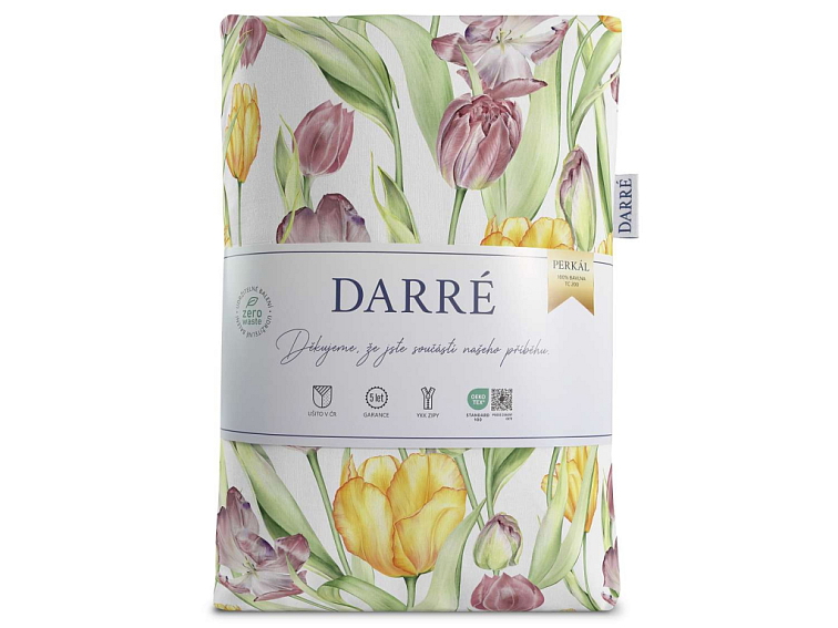 Bavlněné povlečení Tulipánové pole