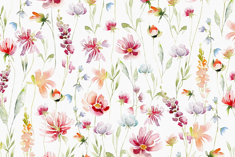 Bavlněné povlečení Květy