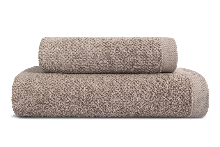 Ručníky a osušky CASA ORGANICA - tmavě béžová