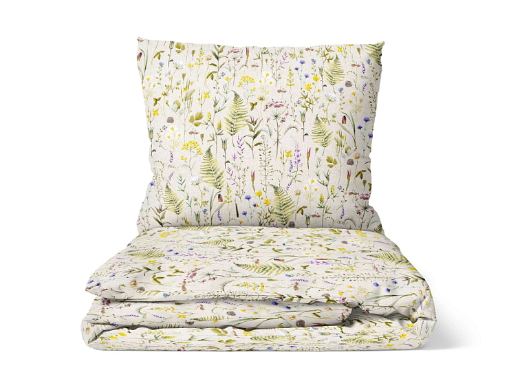 Bavlněné povlečení Dotek přírody 2 - natural od Darré