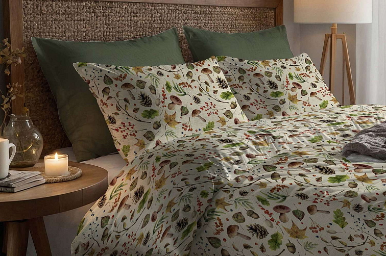 Krepové povlečení Krásy lesa
