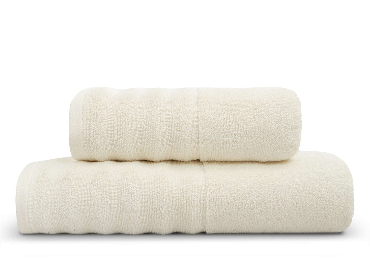 Uteráky a osušky CASA COLORATA - biela ecru