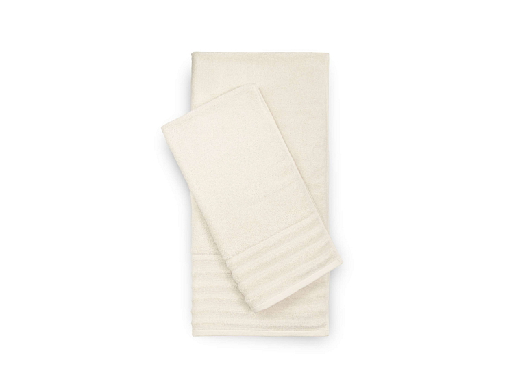 Uteráky a osušky CASA COLORATA - biela ecru