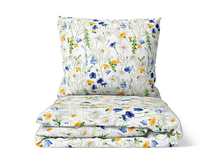 Krepové návliečky Rozkvetlé kvítí