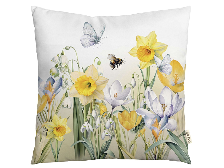 Dekoračný povlak na vankúš Jarné prebudenie