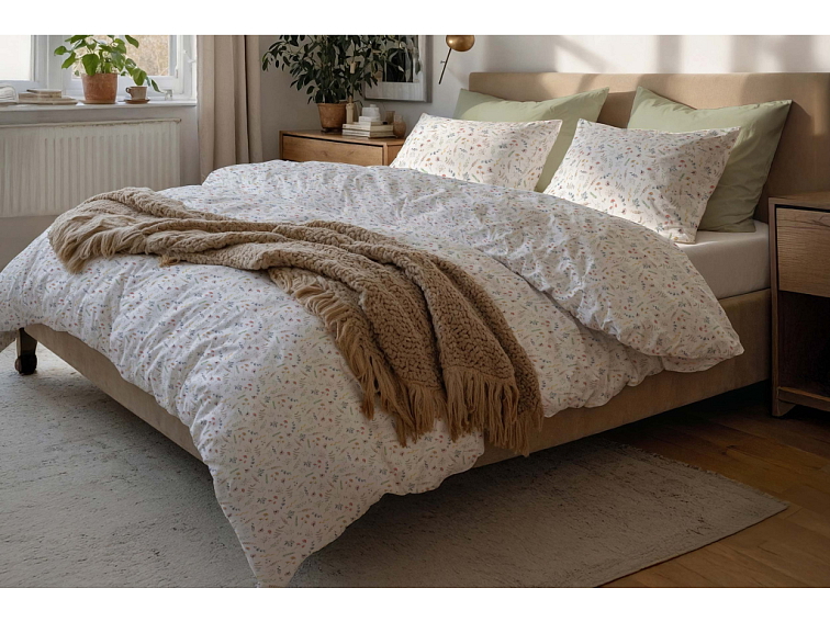 Bavlněné povlečení Barevný kvítek