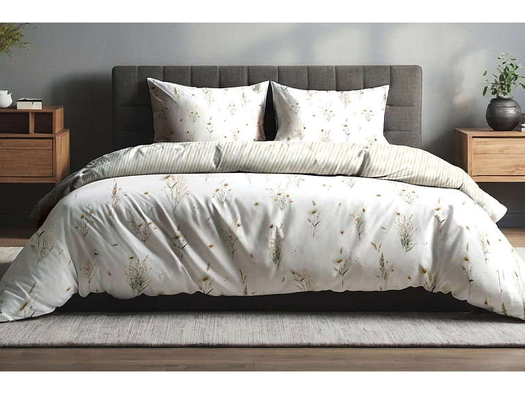 Bavlněné povlečení Polní kvítí