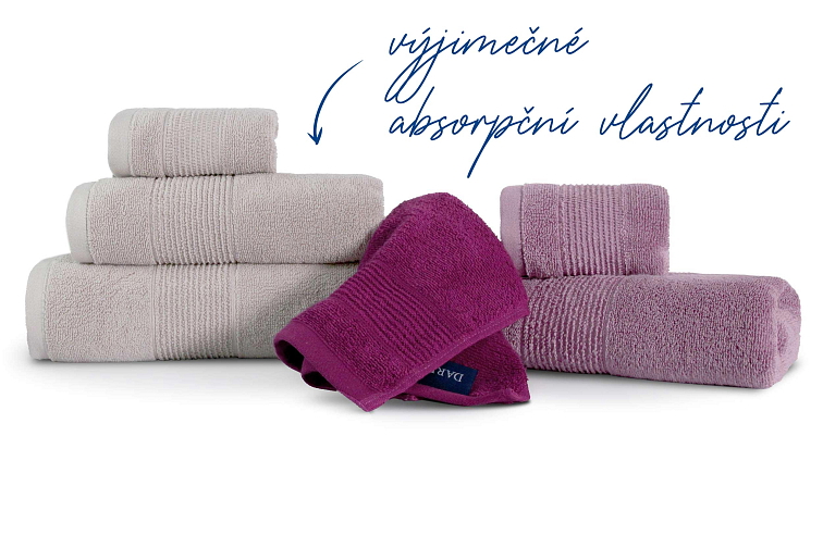 Uteráky a osušky BELLA CASA - ružová