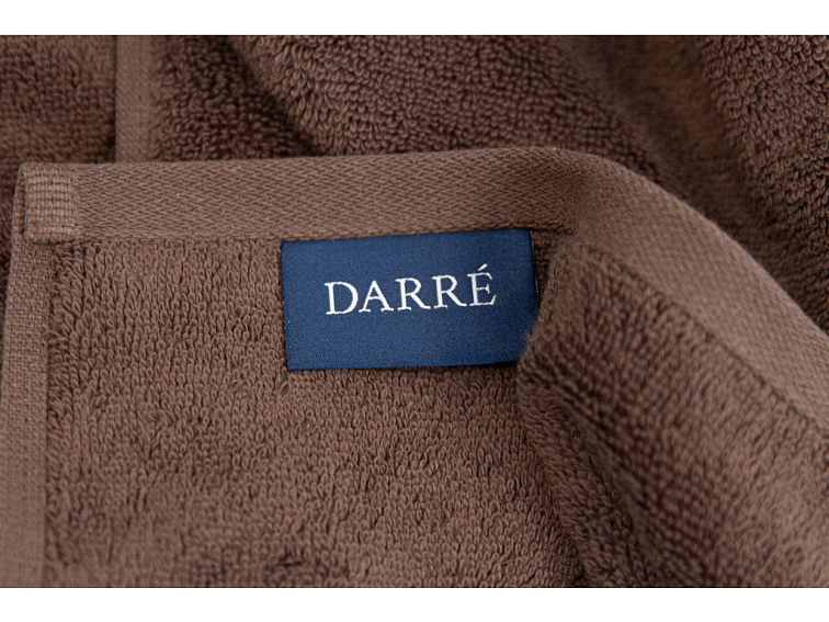 Utierky a osušky CASA COLORATA - tmavohnedá