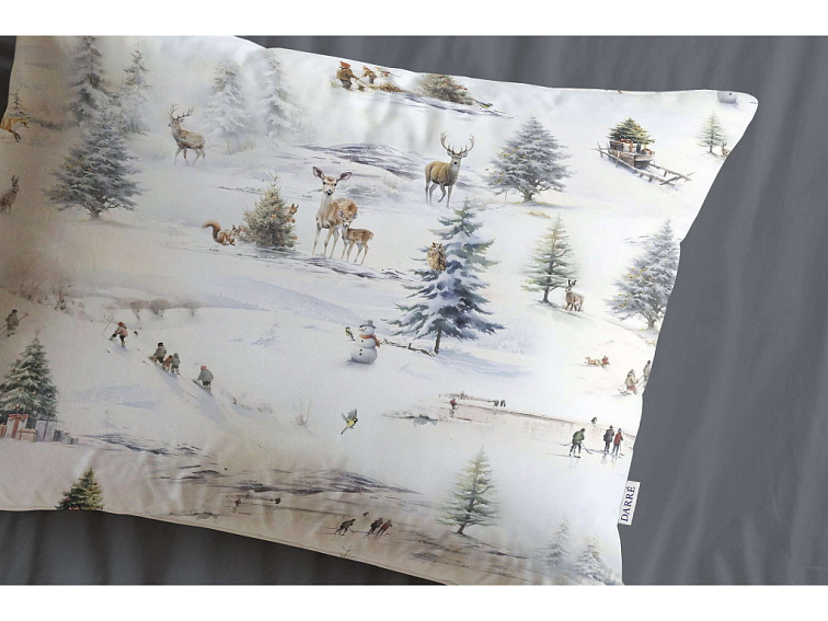 Bavlněné povlečení Vánoce v přírodě