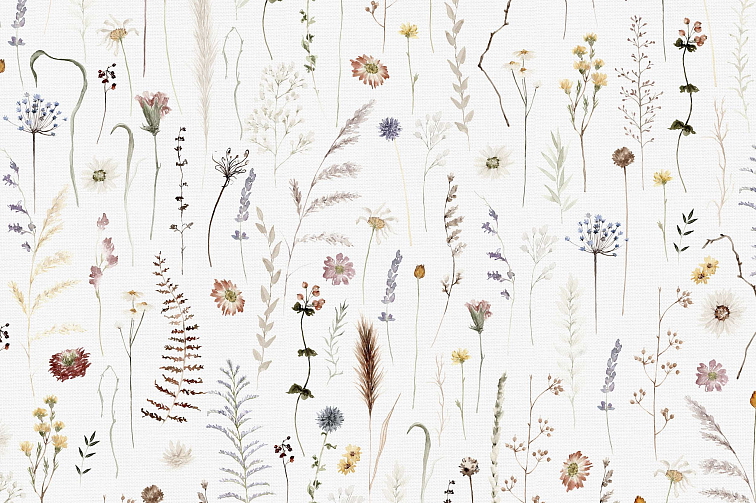 Bavlněné prostírání na stůl Boho kvítí