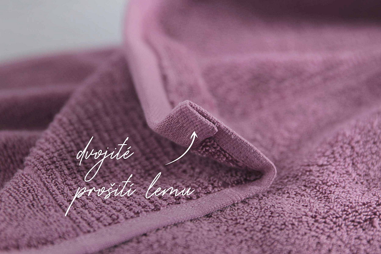 Uteráky a osušky BELLA CASA - ružová