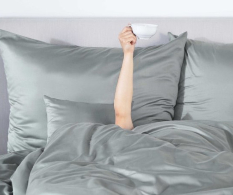 Saténové povlečení Moonlight Shadow