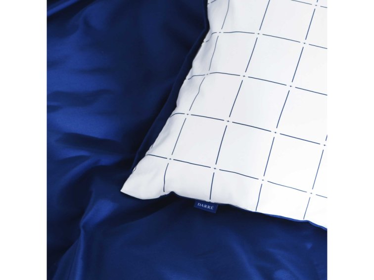 Saténové povlečení Royal Dream - dark blue