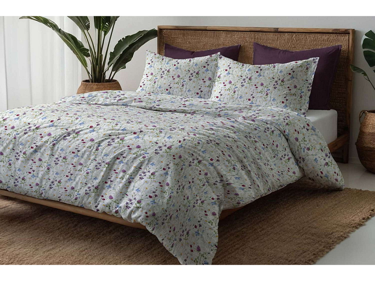 Krepové povlečení Jetelíček