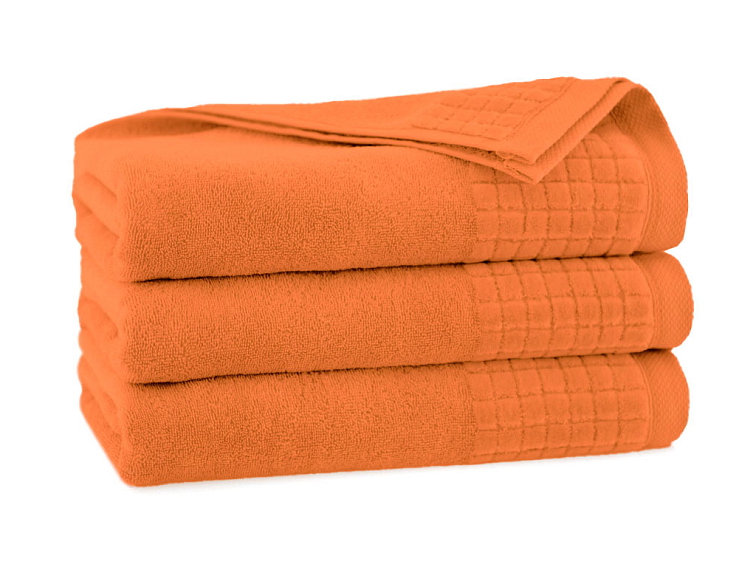Egyptská bavlna utierky a osuška Saveli - svetlooranžová