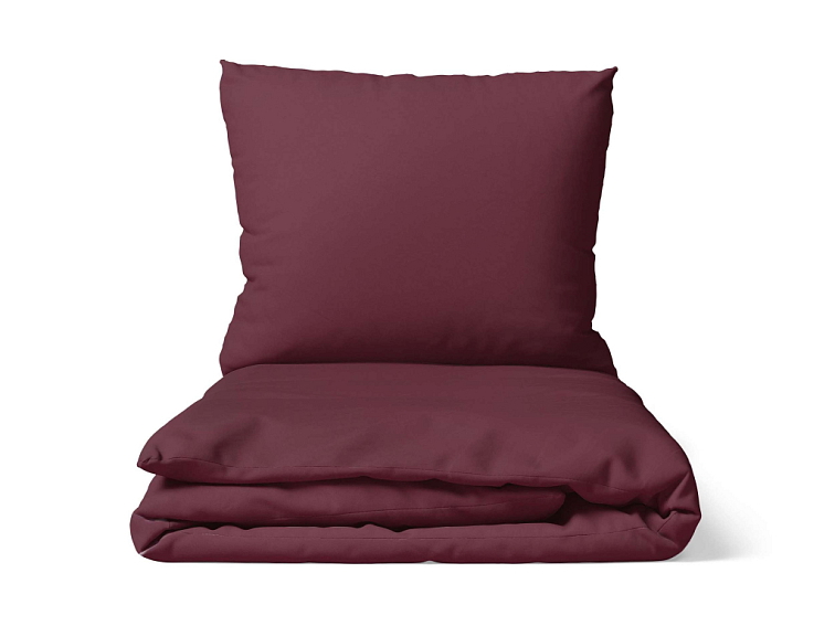 Bavlnené povlečenie Jednobarevné perkálové - bordové