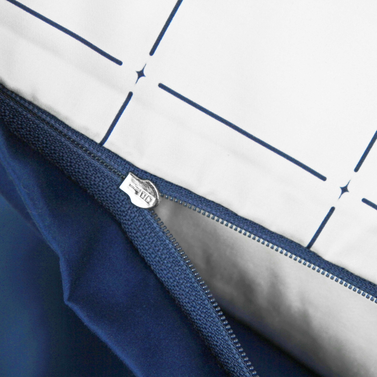 Saténové povlečení Royal Dream - dark blue