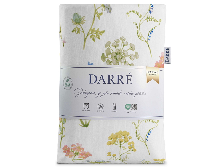 Bavlněné povlečení Jarní louka - drobná