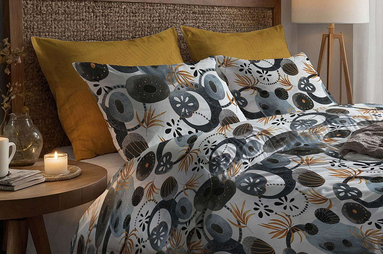 Bavlněné povlečení Vesmírné květy