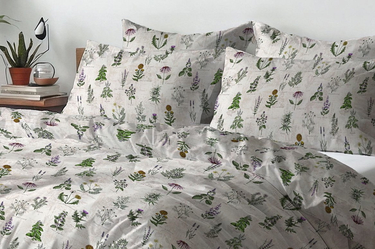Bavlněné povlečení Léčivá zahrada