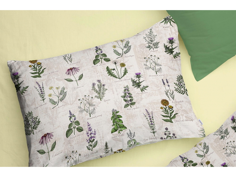 Bavlněné povlečení Léčivá zahrada
