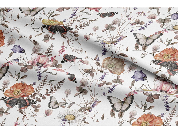 Bavlnené obliečky Motýlia lúka