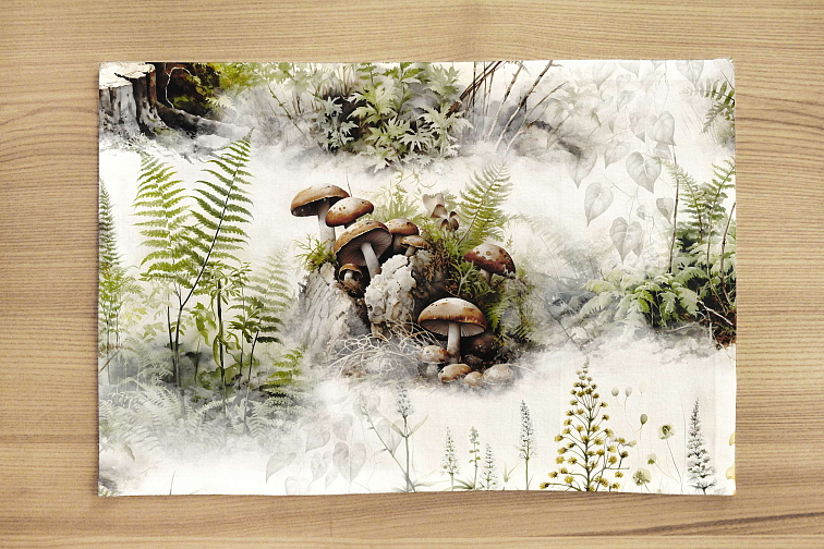 Bavlnené prestieranie na stôl Dary lesa