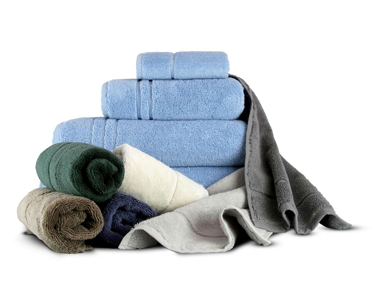 Egyptská bavlna uteráky a osušky COMFORT DI CASA NUO - stredne modrá