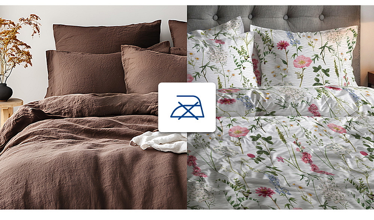 Neztrácejte čas žehlením povlečení