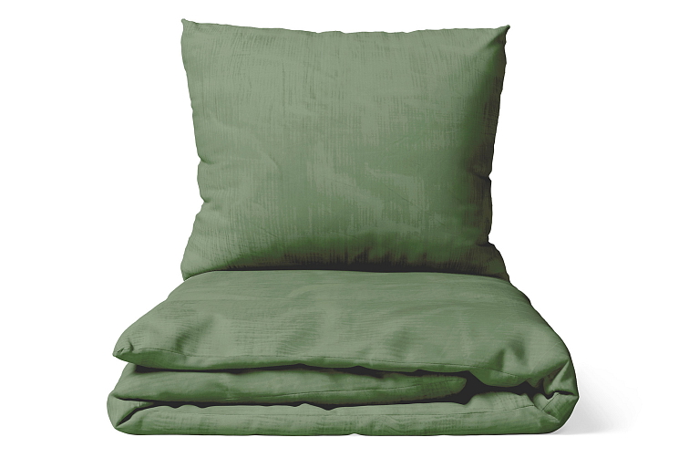 Mušelínové povlečenie Green