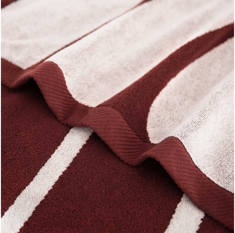 Sportovní ručník a osuška RUN - bordová