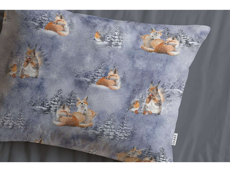 Bavlnené povlečenie do postieľky Zimná rozprávka