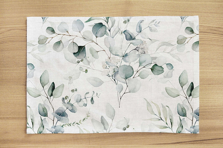 Bavlnený ubrus Eukalyptus