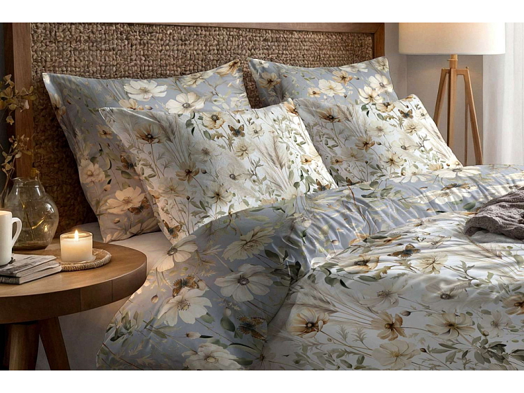 Bavlněné povlečení Květinová zahrada - duo