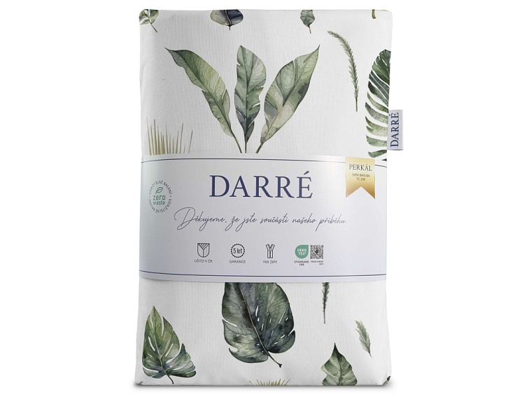 Bavlněné povlečení Exotické listy