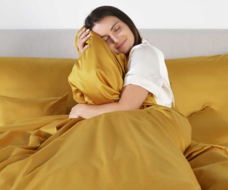 Saténové posteľné prádlo Morning Sunrise