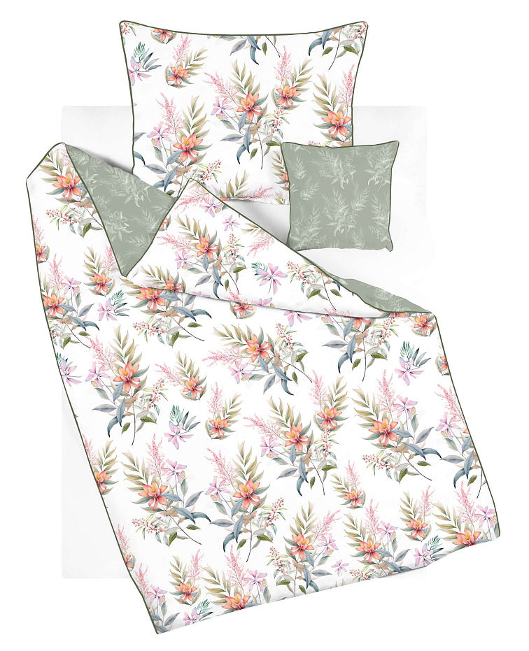 Saténové povlečení Vivacity od Darré