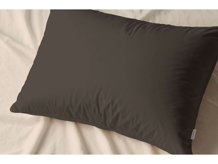 Bavlněné povlečení Jednobarevné perkálové - tmavě hnědé