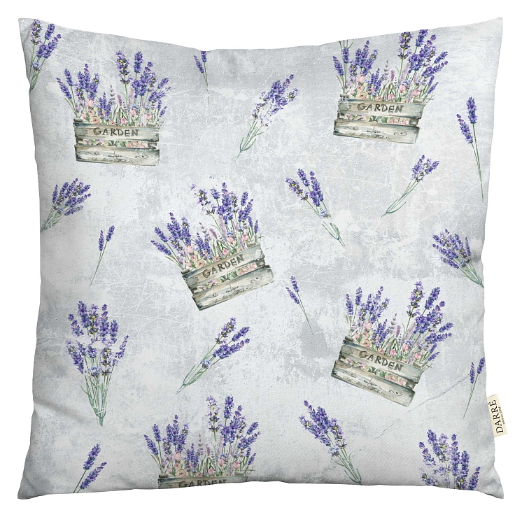 Dekorační povlak na polštářek Levandulová zahrada